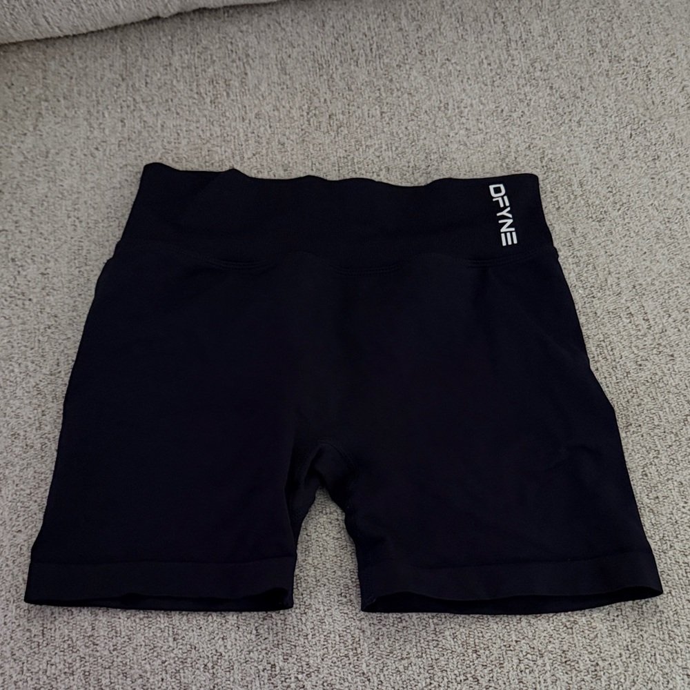 Divine Women's Black Bike Shorts